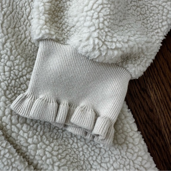 kate spade new york Logo Sherpa Hoodie, size L - Picture 5 of 8